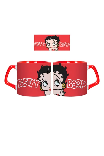 GHOSTBASTIR DESİGN Betty Boop Kupa Bardak | Tek Adet 062 ürün görseli 1