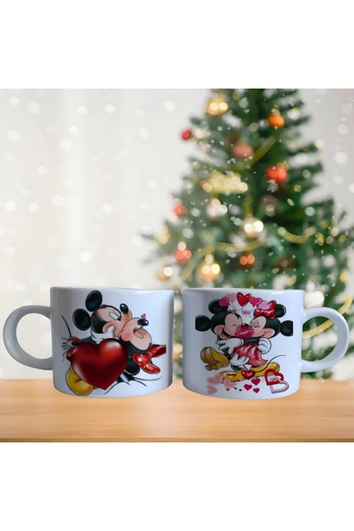 GHOSTBASTIR DESİGN Mickey Mouse Kupa Bardak | Tek Adet 0309 ürün görseli 1
