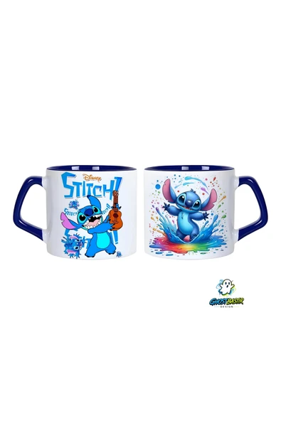 GHOSTBASTIR Design Stitch Kupa Bardak | Tek Adet 0694 ürün görseli 1