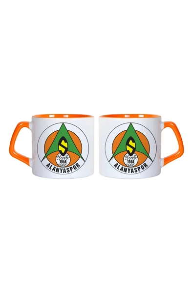 GHOSTBASTIR DESİGN Alanyaspor Kupa Bardak | Tek Adet 005 ürün görseli 1