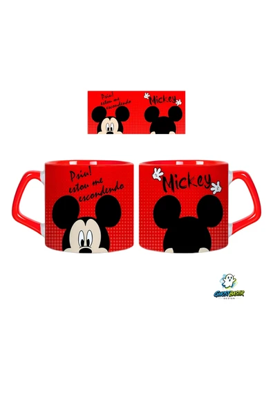 GHOSTBASTIR Design Mickey Mouse Kupa Bardak | Tek Adet 0582 ürün görseli 1