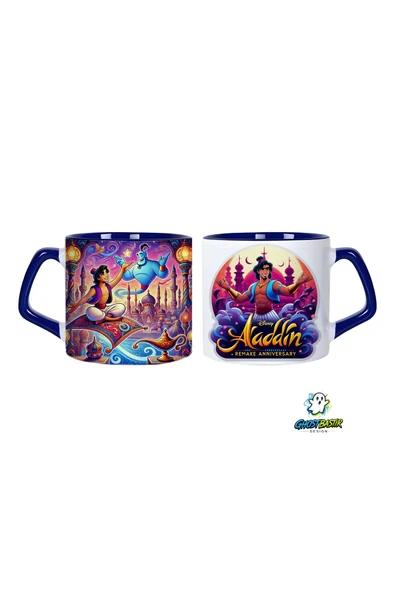 GHOSTBASTIR Design Aladdin Kupa Bardak | Tek Adet 0616 ürün görseli 1