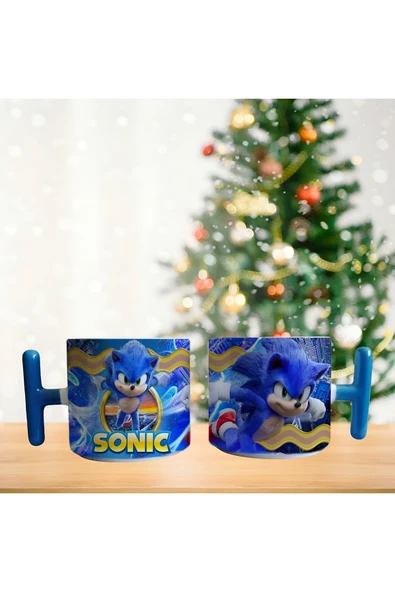 GHOSTBASTIR DESİGN Sonic Kupa Bardak | Tek Adet 0443 ürün görseli 1