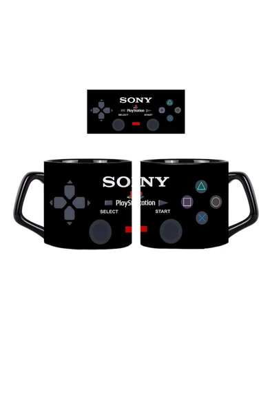 GHOSTBASTIR DESİGN Sony Playstation Oyun Kolu Kupa Bardak | Tek Adet 0445 ürün görseli 1