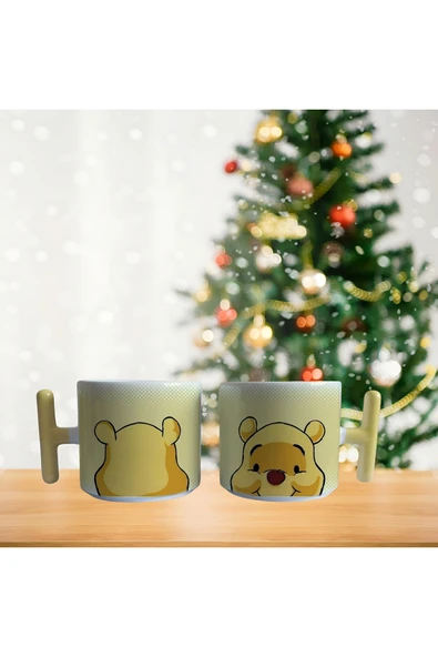 GHOSTBASTIR DESİGN Winnie The Pooh Kupa Bardak | Tek Adet 0545 ürün görseli 1