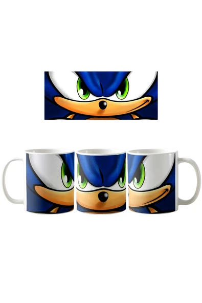 GHOSTBASTIR DESİGN Sonic Kupa Bardak | Tek Adet K0121 ürün görseli 1