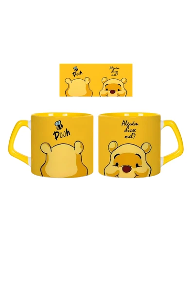 GHOSTBASTIR Design Winnie The Pooh Kupa Bardak | Tek Adet 0613 ürün görseli 1