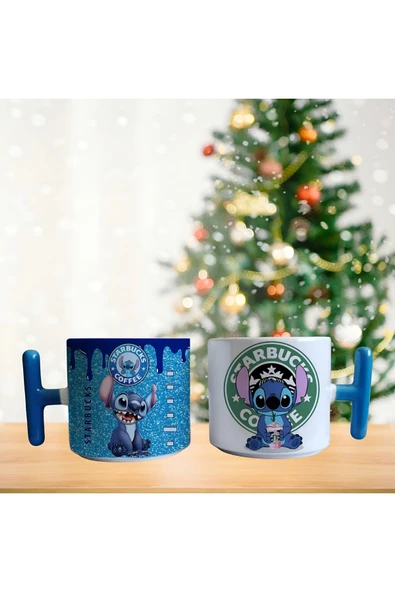 GHOSTBASTIR DESİGN Stitch Kupa Bardak | Tek Adet 0454 ürün görseli 1