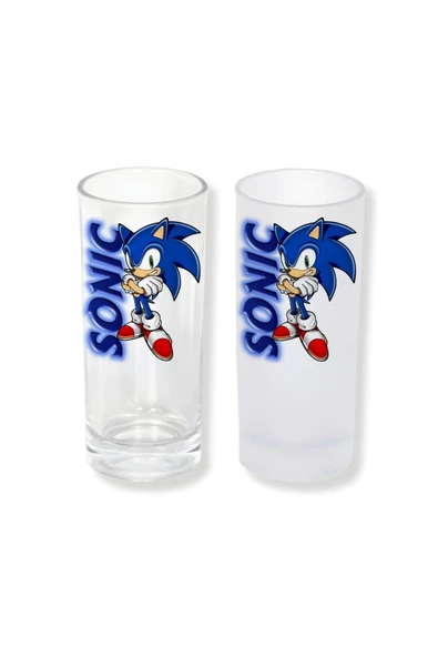 GHOSTBASTIR DESİGN Sonic Buzlu / Buzsuz Seçenekli Rakı Bardağı – 1 Adet Şık Sunum Bardağı 0123 ürün görseli 1