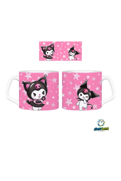 GHOSTBASTIR Design Kuromi Kupa Bardak | Tek Adet 0670 ürün görseli 1