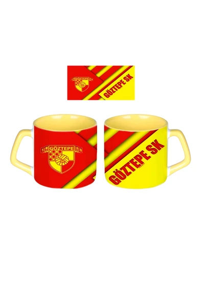 GHOSTBASTIR DESİGN Göztepe Spor Kupa Bardak | Tek Adet 0173 ürün görseli 1