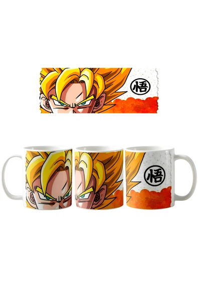 GHOSTBASTIR DESİGN Son Goku Kupa Bardak | Tek Adet K0119 ürün görseli 1