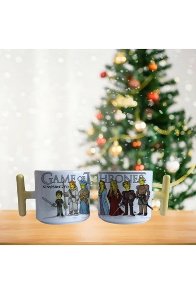 GHOSTBASTIR DESİGN Game Of Thrones Kupa Bardak | Tek Adet 0159 ürün görseli 1