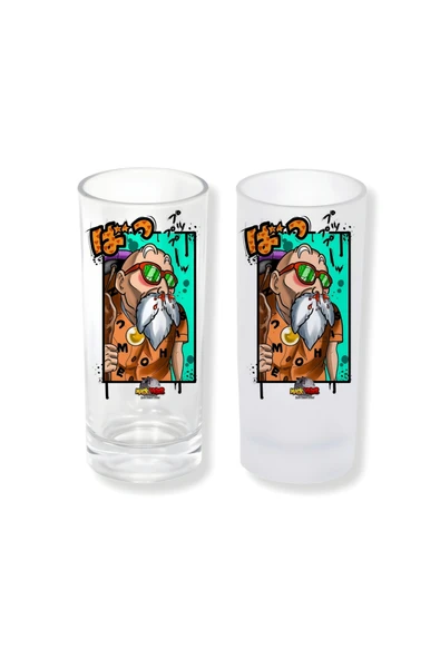 GHOSTBASTIR DESİGN Dragon Ballz Buzlu / Buzsuz Seçenekli Rakı Bardağı – 1 Adet Şık Sunum Bardağı 085 ürün görseli 1