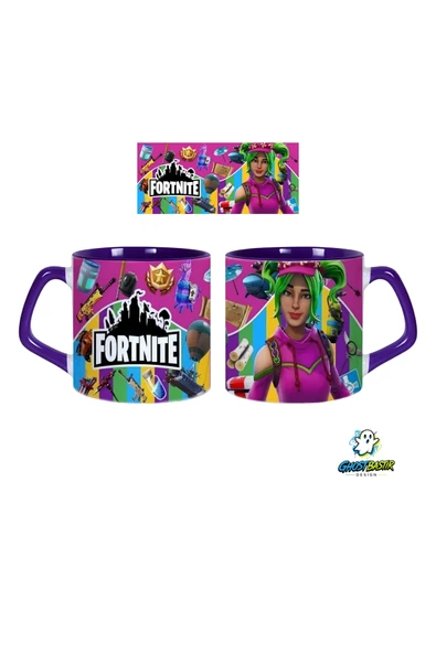 GHOSTBASTIR Design Fortnite Kupa Bardak | Tek Adet 0640 ürün görseli 1