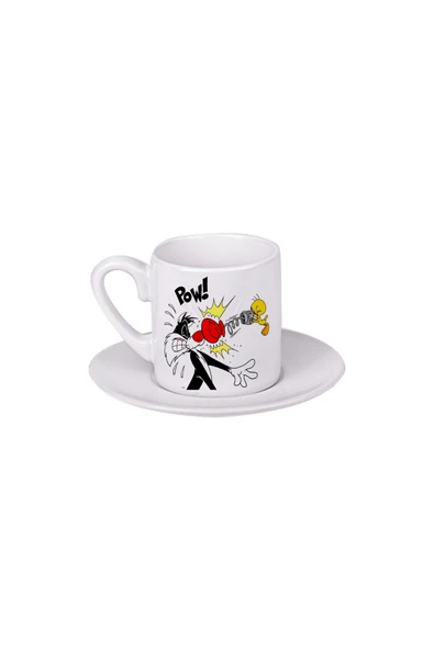 GHOSTBASTIR DESİGN Tweety Türk Kahvesi Fincanı 050 ürün görseli 1