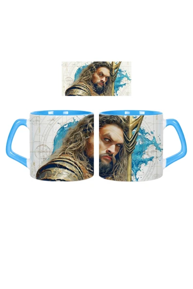 GHOSTBASTIR DESİGN Aquaman Kupa Bardak | Tek Adet 028 ürün görseli 1