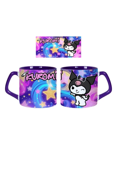 GHOSTBASTIR DESİGN Kuromi Kupa Bardak | Tek Adet 0287 ürün görseli 1
