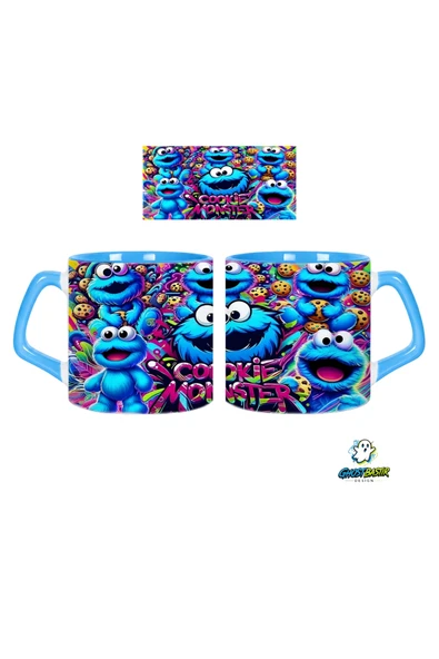 GHOSTBASTIR Design Susam Sokağı Kupa Bardak | Tek Adet 0706 ürün görseli 1