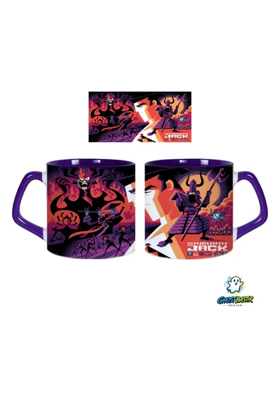 GHOSTBASTIR Design Samurai Jack Kupa Bardak | Tek Adet 0688 ürün görseli 1