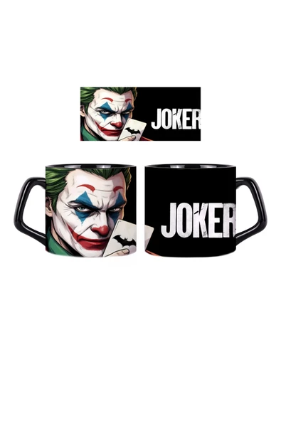 GHOSTBASTIR DESİGN Joker Kupa Bardak | Tek Adet 0231 ürün görseli 1