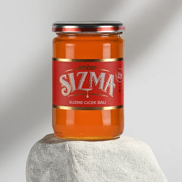 Amber Sızma Balı (Ham Bal) 850 gr - Resim 3
