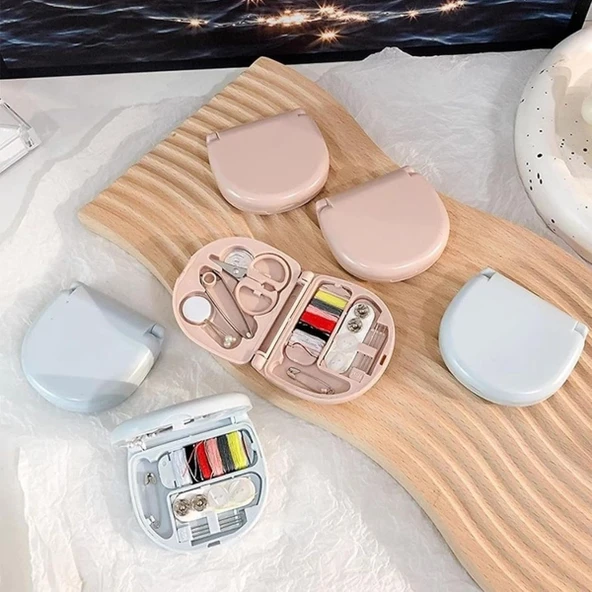 Mini Çanta Boy Seyahat Tipi Dikiş Seti - Resim 4
