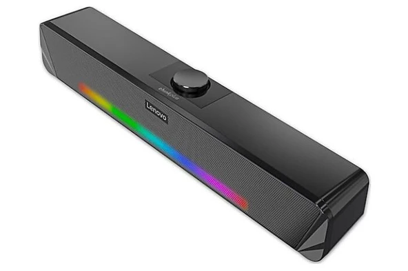 LENOVO Thinkplus Masaüstü Bluetooth Aux Soundbar Hoparlör Rgb Işıklı Ts33-b-AMBALAJ HASARLI (SIFIR KONDİSYONDA) ürün görseli 1