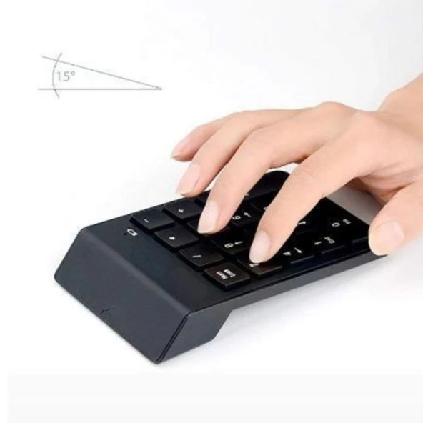 18 Tuşlu Kablosuz Numpad Sayısal Numeric Klavye - Resim 3