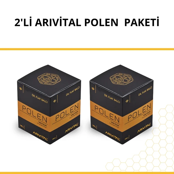2'li Arıvital Polen Paketi ürün görseli 1