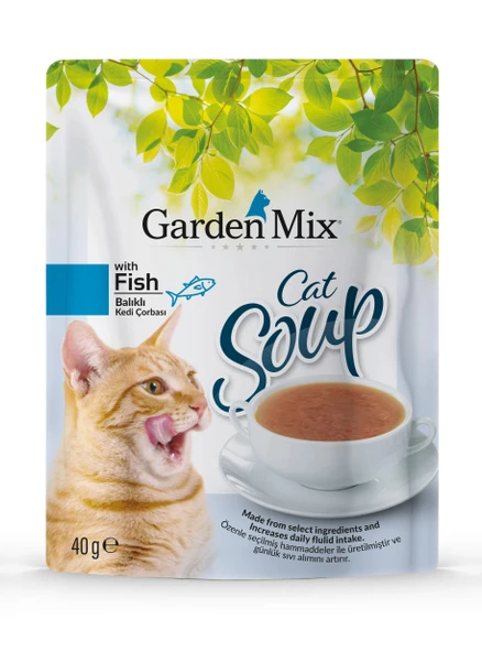 Gardenmix Ton Balıklı 40 gr Kedi Çorbası ürün görseli 1