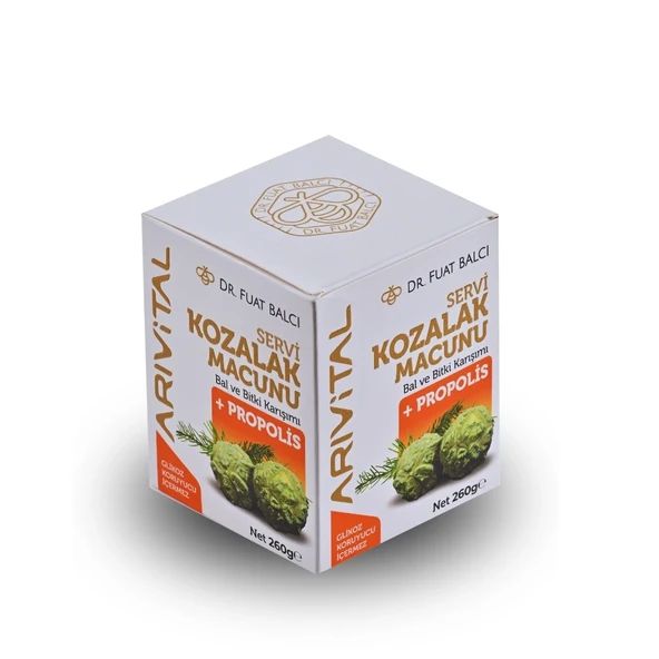 Dr. Fuat Balcı Servi Kozalak Macunu (Propolisli) 260 gr ürün görseli 1