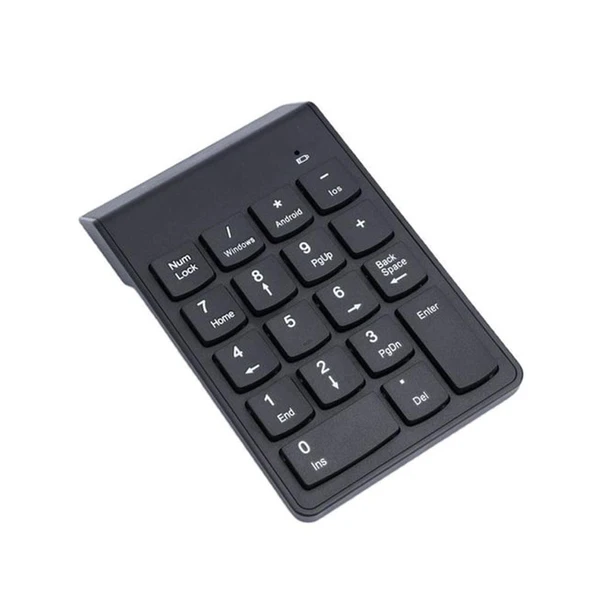 18 Tuşlu Kablosuz Numpad Sayısal Numeric Klavye - Resim 2
