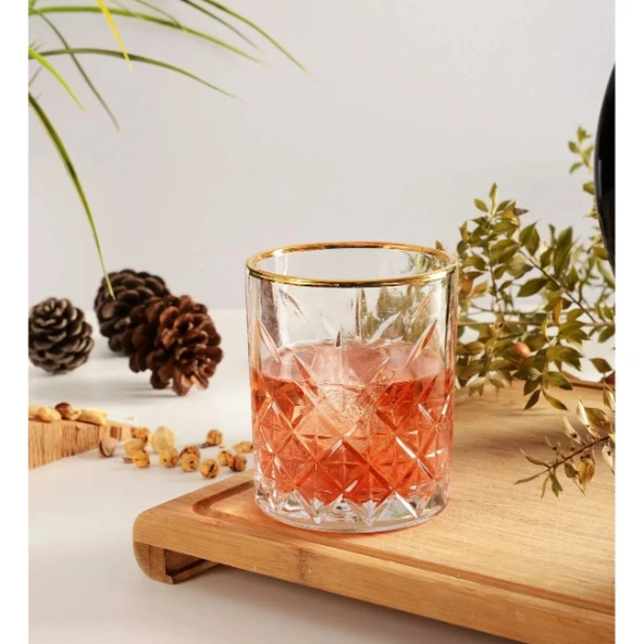 6'lı Kristal Meşrubat Bardağı 300 ml ürün görseli 1