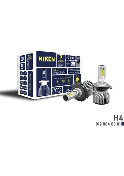Niken Led Xenon Eco Serisi H4 ürün görseli 1
