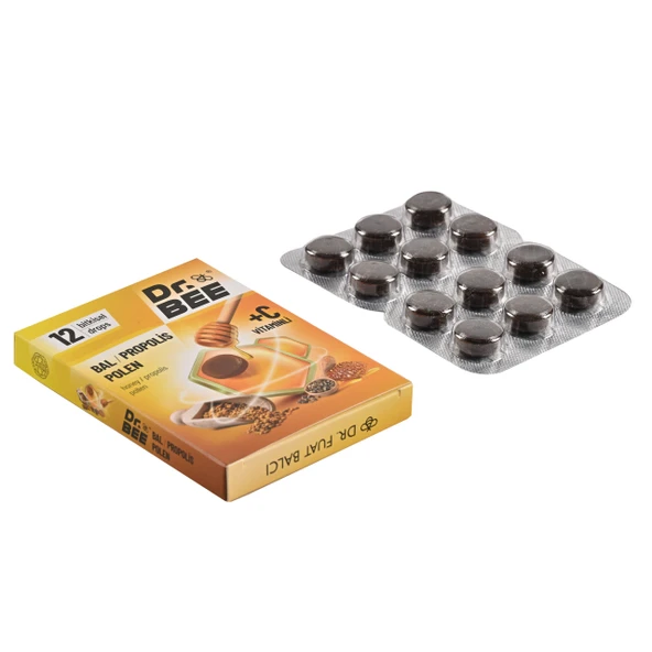 Dr. Bee Bal, Propolis, Polen Drops Pastil ürün görseli 1
