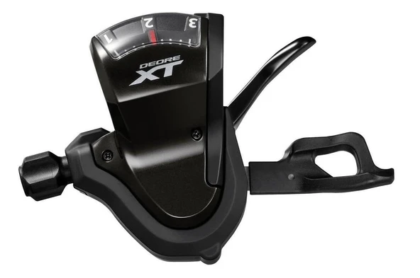 Shimano Deore  XT SL-T8000 Vites Kolu 3 Vites Tek Sol Vites Kolu 3S Deore XT Vites Kolu Göstegeli ürün görseli 1