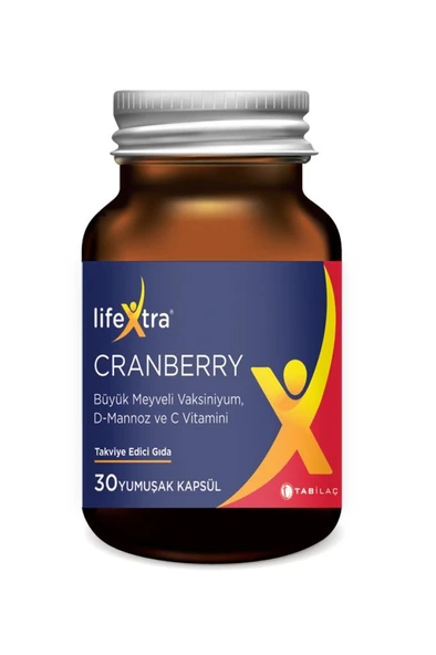 Lifextra Cranberry 30 Kapsül ürün görseli 1