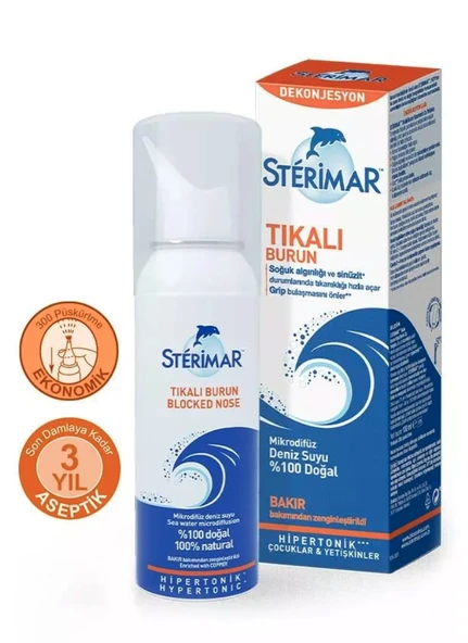 Sterimar Blocked Nose Hipertonik 100 ml ürün görseli 1