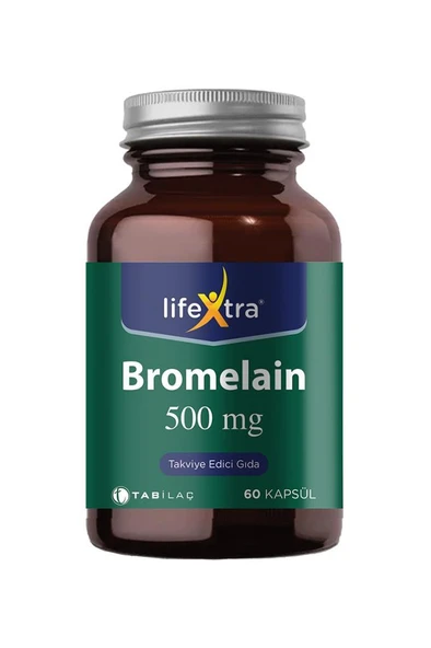 Lifextra Bromelain 500 mg 60 Kapsül ürün görseli 1