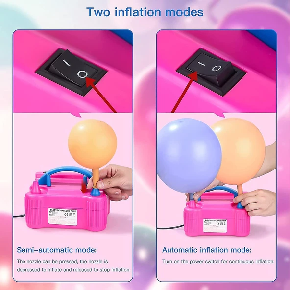 Elektrikli Balon Şişirme Makinesi ürün görseli 1