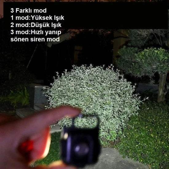 30 Ledli  Mıknatıslı Mini Anahtarlık Flash Kamp Lambası - Resim 4
