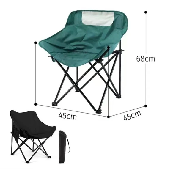 Cepli Katlanabilir Kamp Sandalyesi - Resim 2