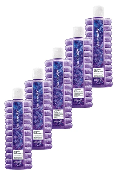 Senses Lavender Calm Lavanta Kokulu Banyo Köpüğü 500 Ml. Beşli Set ürün görseli 1