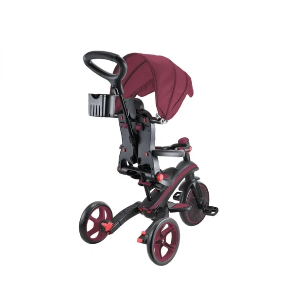 Globber Explorer 4in1 Katlanabilir Bisiklet Bordo - Resim 3