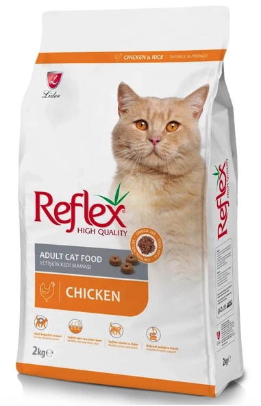 Reflex Tavuklu Yetişkin Kedi Maması 2 kg ürün görseli 1