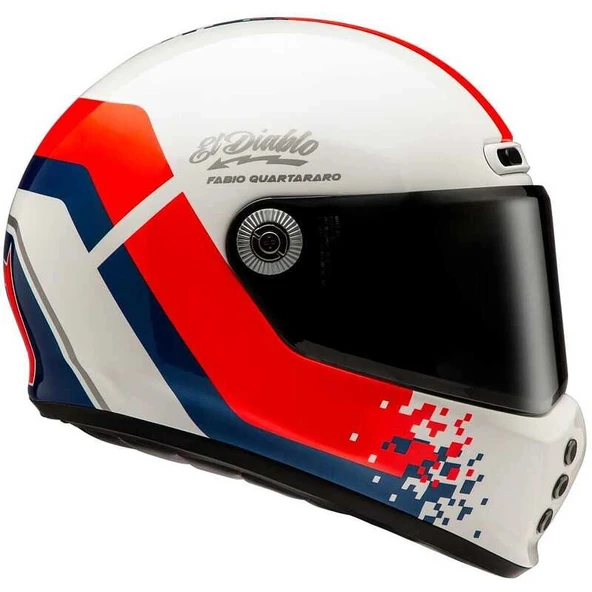 KASK HJC V10 KASK FQ RETRO MC21 - Resim 2