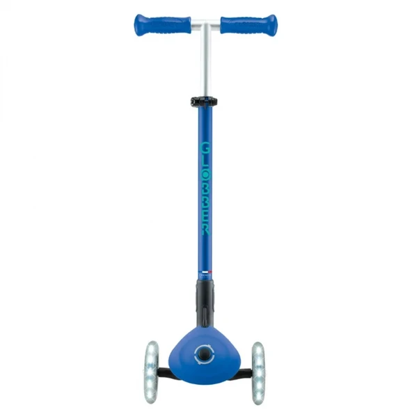 Globber Elite Deluxe Işıklı Scooter Lacivert - Resim 5