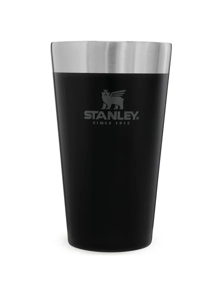 Stanley Adventure Vakumlu Soğuk Içecek Bardağı 0.47 Lt - Matte Black Pebble (Teşhir) ürün görseli 1