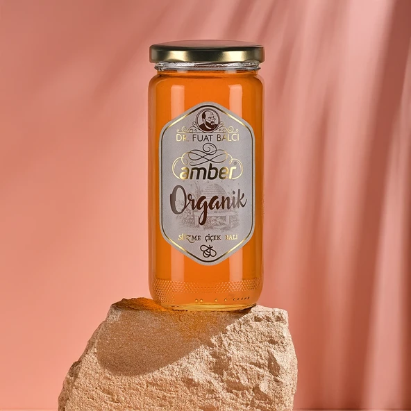 Amber Organik Bal 650 gr - Resim 3